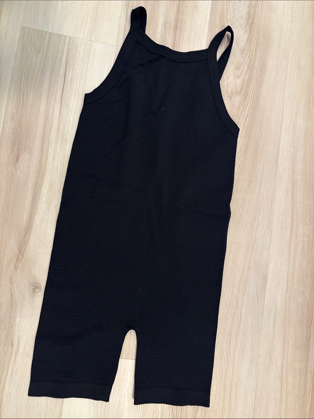 Rue 21 ribbed black romper jumpsuit size M